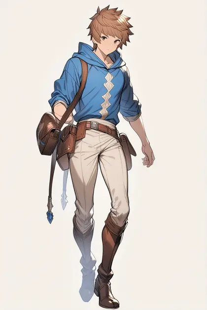 1boy, gran (granblue fantasy), granblue fantasy