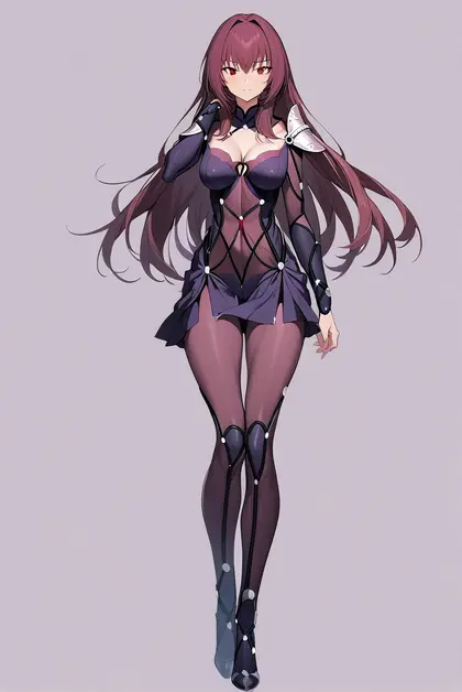 1girl, scathach (fate), fate (series)