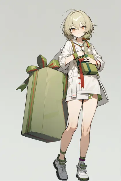 1girl, beanstalk (gift uncompleted) (arknights), arknights