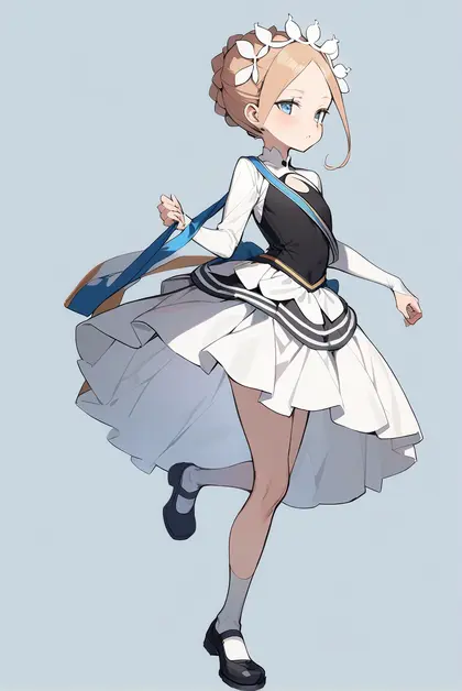 1girl, abigail williams (festival outfit) (fate), fate/grand order