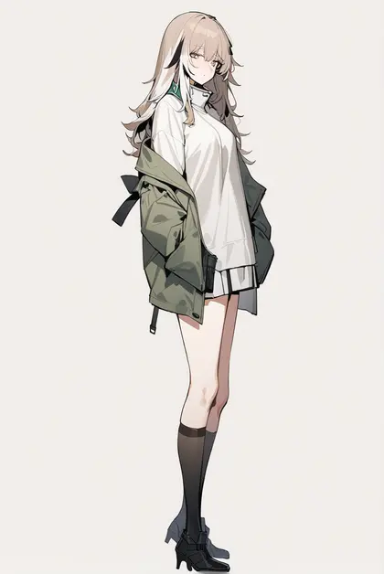 1girl, persica (girls' frontline), girls' frontline