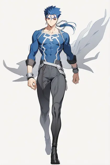 1boy, cu chulainn (fate), fate (series)