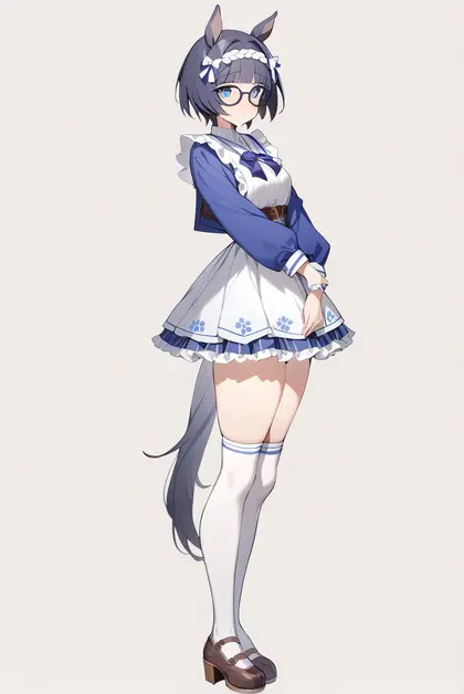 1girl, zenno rob roy (umamusume), umamusume