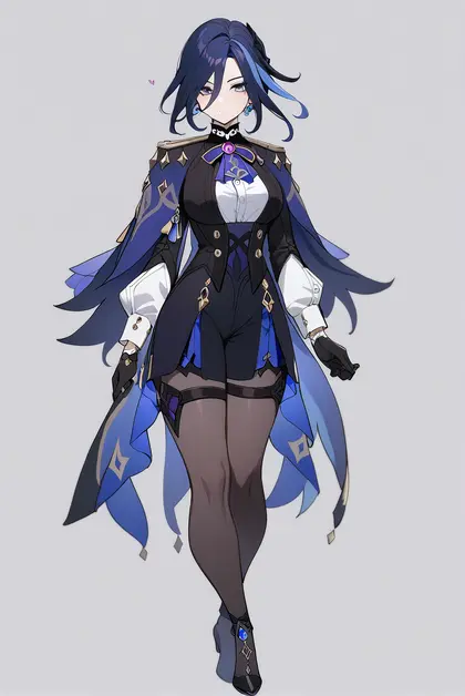 1girl, clorinde (genshin impact), genshin impact