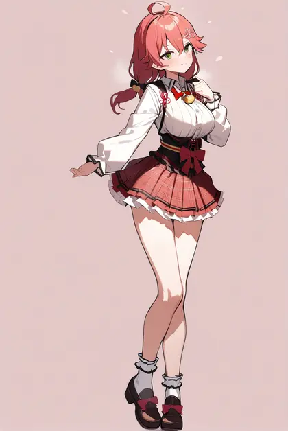 1girl, sakura miko (3rd costume), hololive