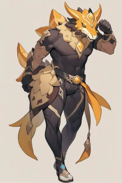 1boy, rex lapis (genshin impact), genshin impact