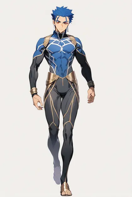 1boy, cu chulainn (fate/prototype), fate/grand order