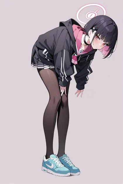 1girl, kazusa (blue archive), blue archive