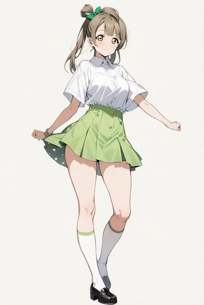 1girl, minami kotori (bird), love live!