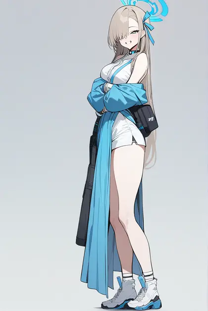 1girl, asuna (blue archive), blue archive