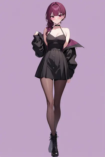 1girl, jururu, waktaverse