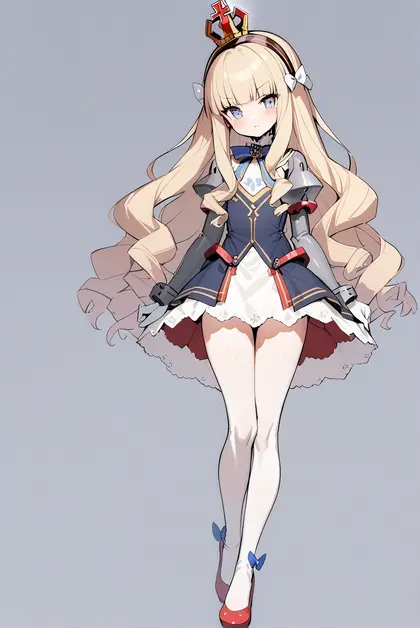 1girl, queen elizabeth (azur lane), azur lane