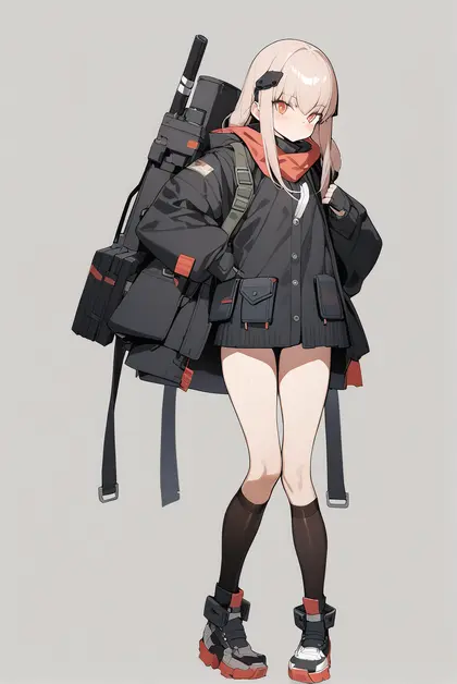 1girl, type 80 (girls' frontline), girls' frontline