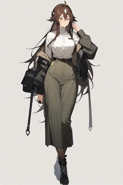 1girl, meteor (arknights), arknights