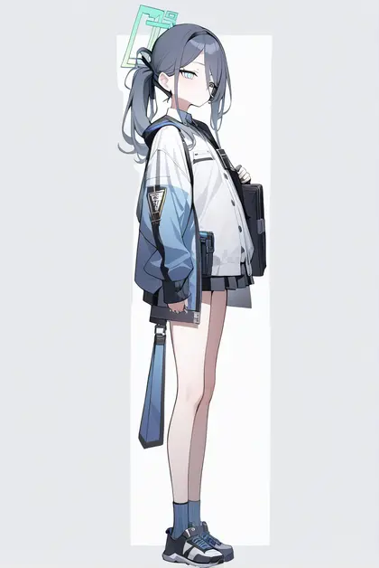 1girl, <key> (blue archive), blue archive