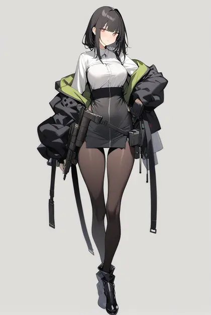 1girl, architect (girls' frontline), girls' frontline