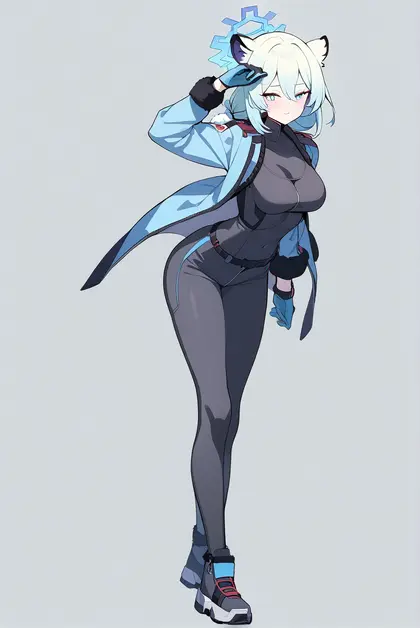 1girl, shigure (blue archive), blue archive