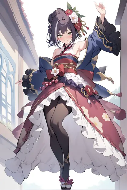 1girl, karyl (new year) (princess connect!), princess connect!