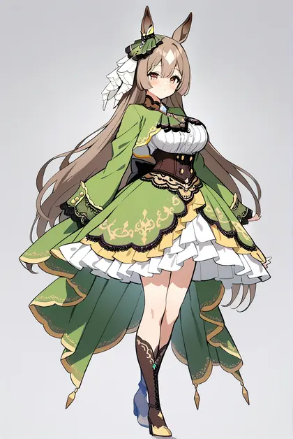 1girl, satono diamond (umamusume), umamusume