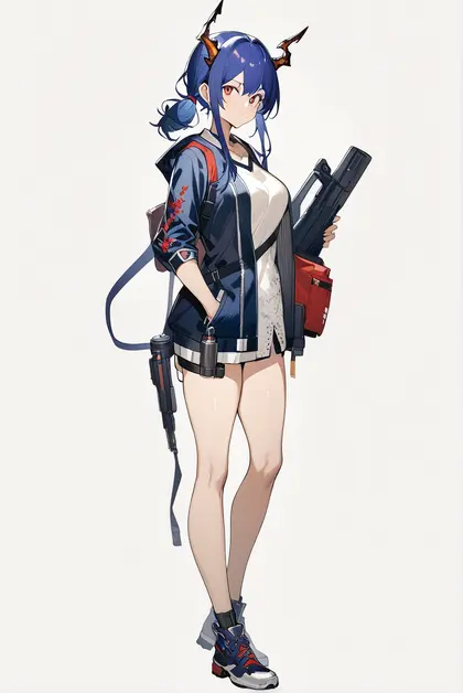 1girl, ch'en (ageless afterglow) (arknights), arknights