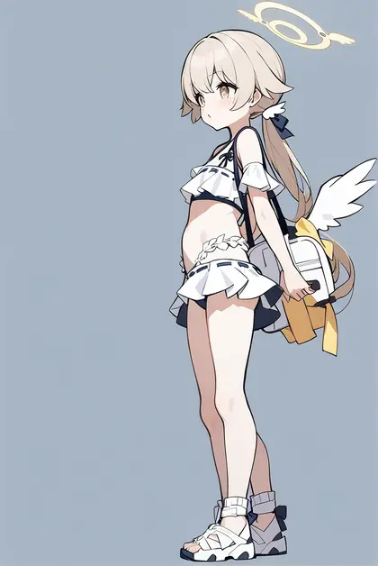 1girl, hifumi (swimsuit) (blue archive), blue archive