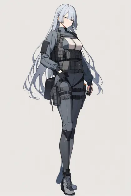 1girl, ak-15 (girls' frontline), girls' frontline