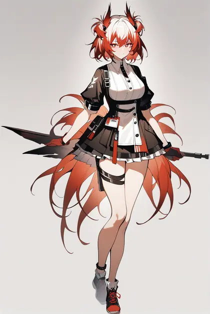 1girl, fiammetta (arknights), arknights