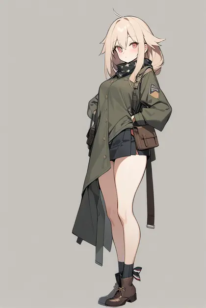 1girl, m1918 (girls' frontline), girls' frontline
