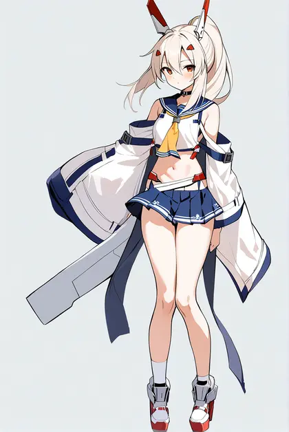 1girl, ayanami (retrofit) (azur lane), azur lane