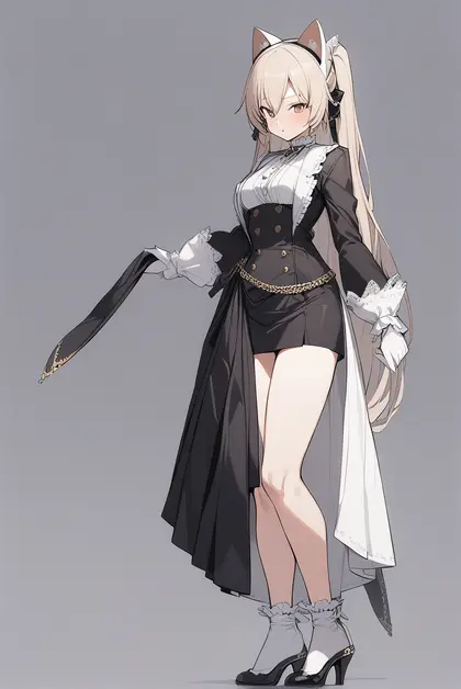 1girl, nora cat, nora cat channel