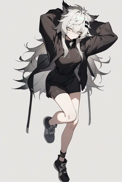 1girl, lappland (arknights), arknights