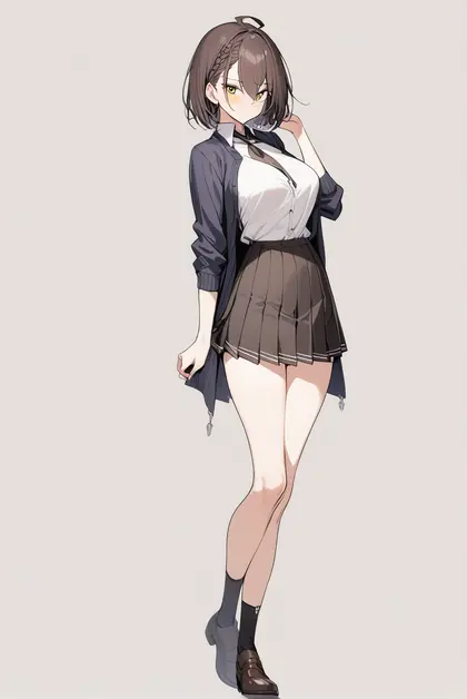 1girl, baltimore (after-school ace) (azur lane), azur lane