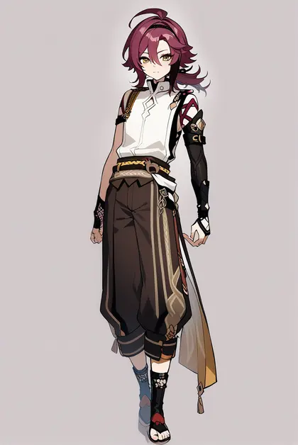 1boy, shikanoin heizou, genshin impact