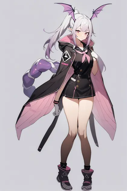 1girl, manticore (arknights), arknights