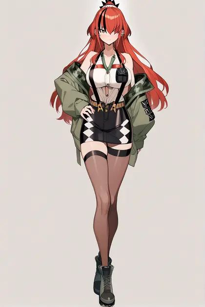 1girl, lain paterson (1st costume), nijisanji