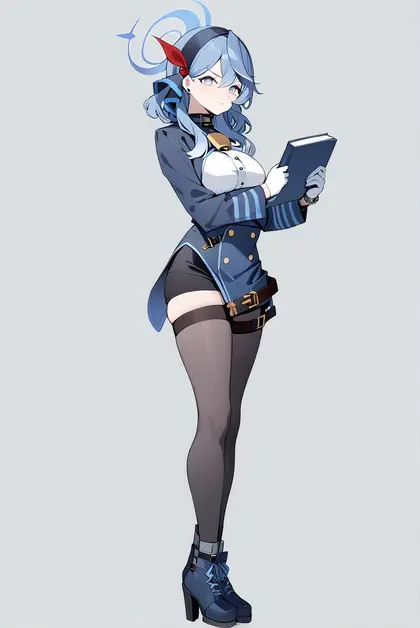 1girl, ako (blue archive), blue archive