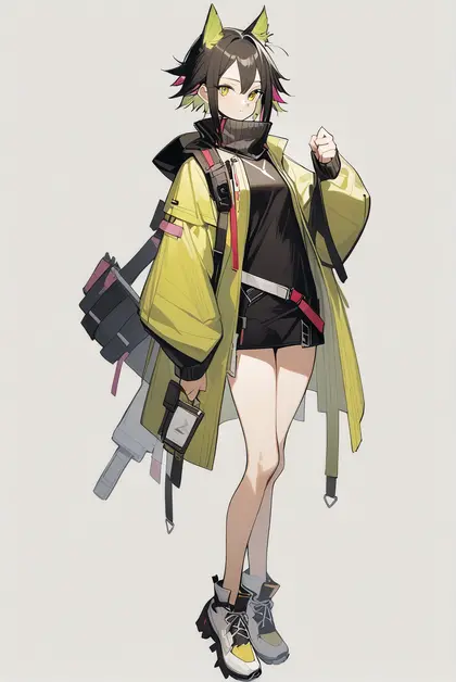 1girl, click (arknights), arknights