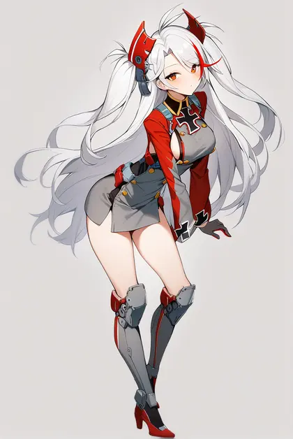 1girl, prinz eugen (azur lane), azur lane