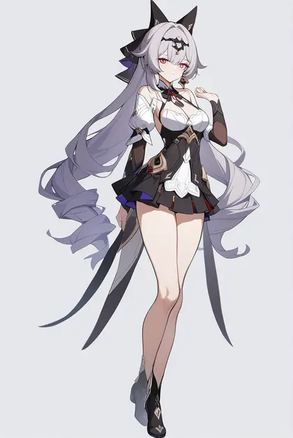 1girl, luna (honkai impact), honkai (series)