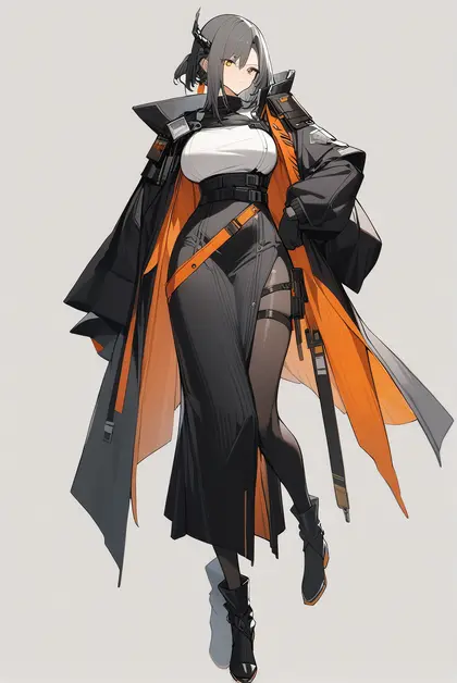 1girl, the emperor (arknights), arknights