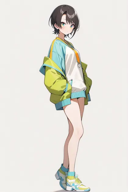 1girl, oozora subaru, hololive