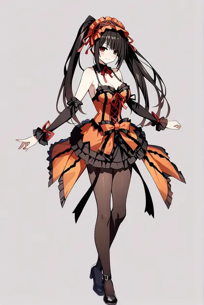 1girl, tokisaki kurumi, date a live