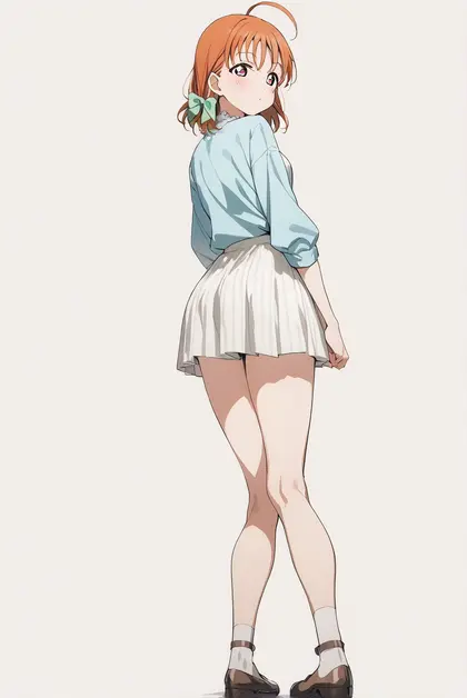 1girl, takami chika, love live!