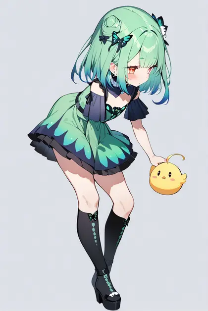 1girl, piyoko (uruha rushia), hololive