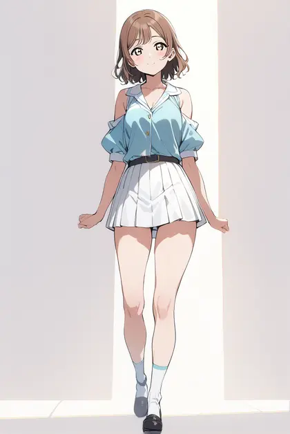 1girl, shiitake (love live! sunshine!!), love live!