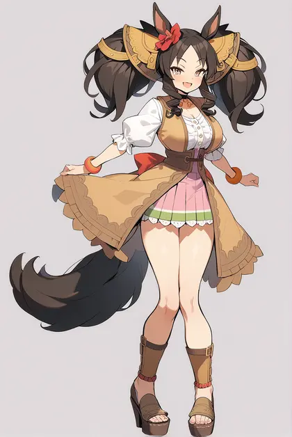 1girl, marvelous sunday (umamusume), umamusume