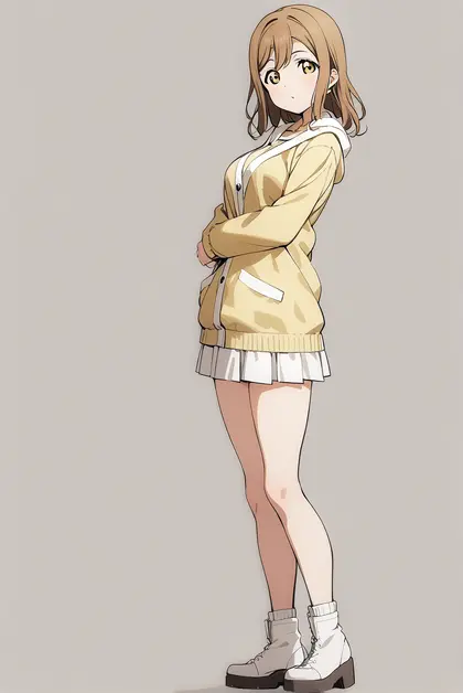 1girl, kunikida hanamaru, love live!