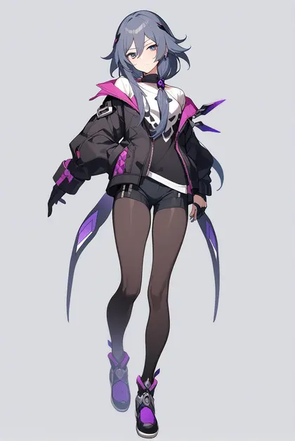 1girl, fu hua (shadow knight), honkai (series)