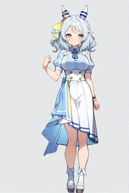 1girl, hishi miracle (umamusume), umamusume