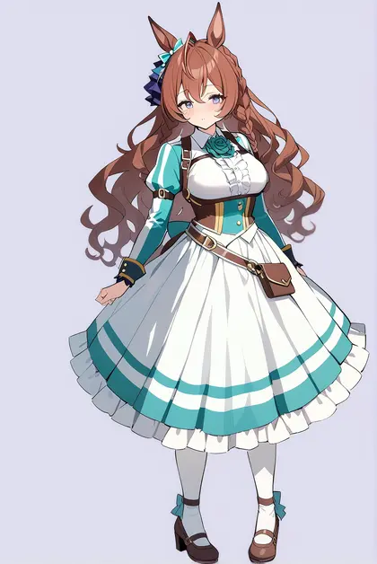 1girl, mejiro bright (umamusume), umamusume